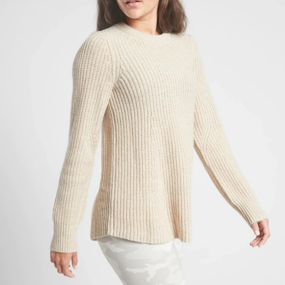 Athleta Sierra Crew Sweater NEW